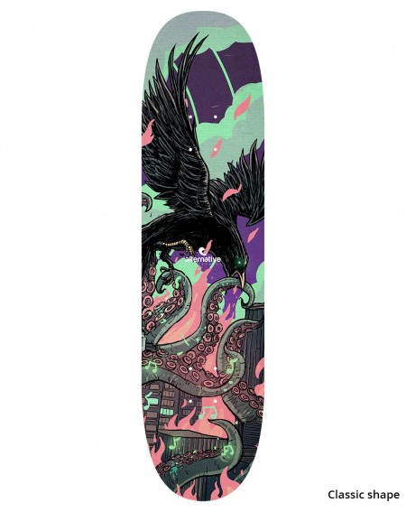 SKATEBOARD CLASSIC  - EAGLE WITH OCTOPUS